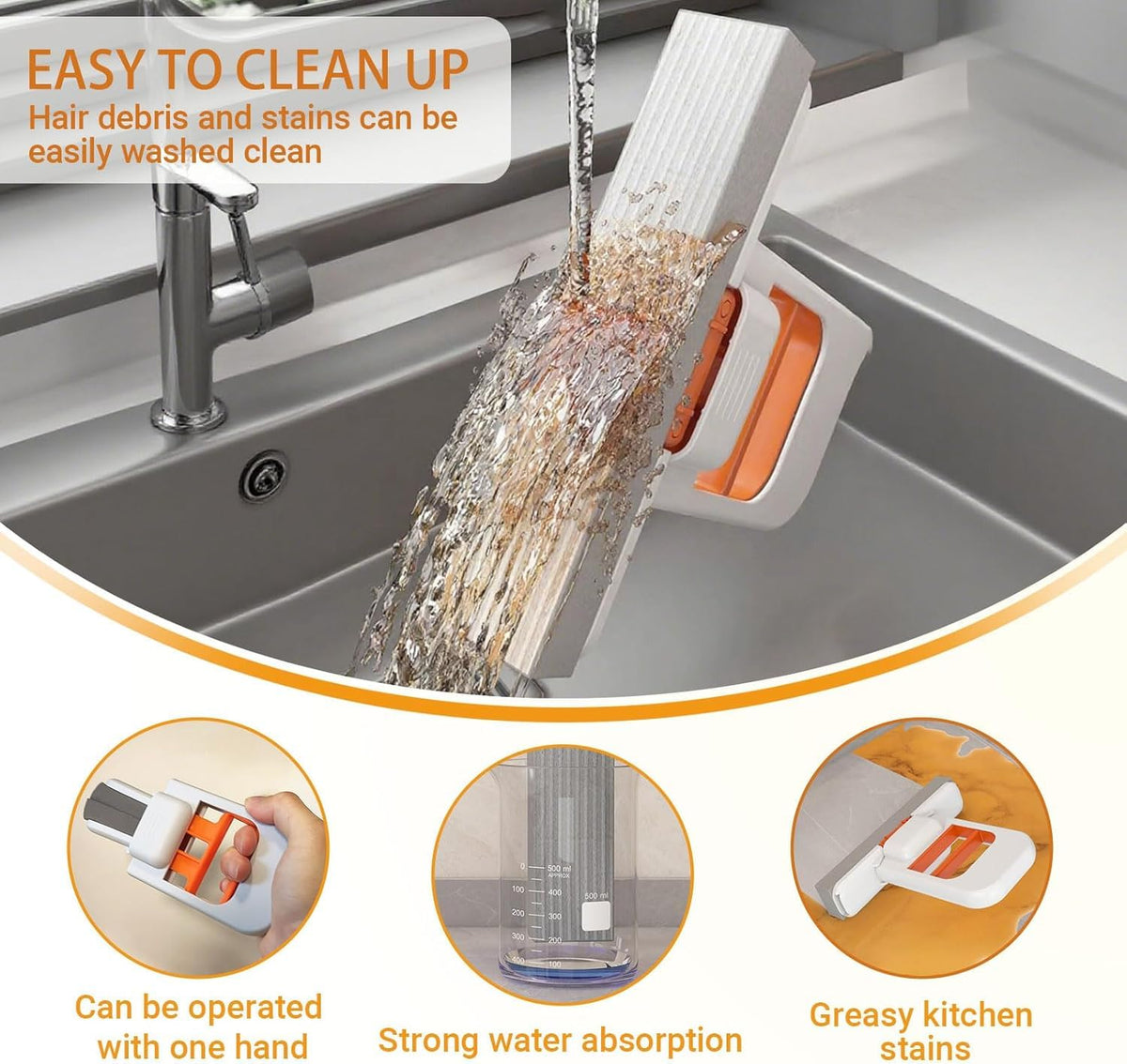 Shopilefy™ QuickWipe Mini Mop