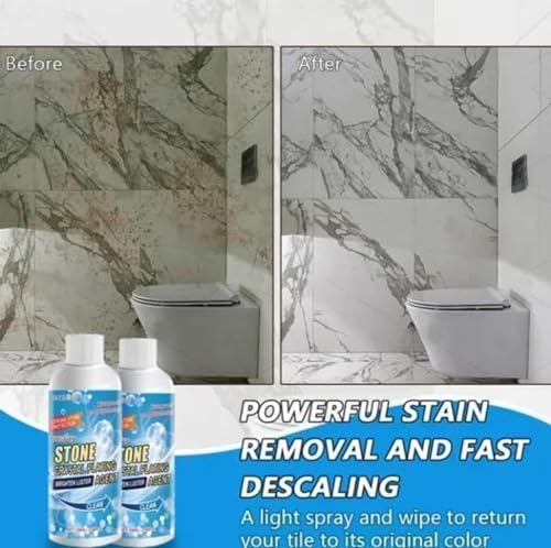 Stone Crystal Plating Agent Liquid For Marble, Granite & Stone (Pack Of 2)