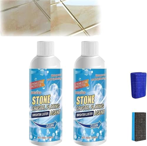 Stone Crystal Plating Agent Liquid For Marble, Granite & Stone (Pack Of 2)