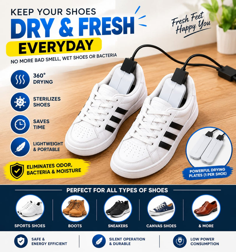 360° Electric Shoe Dryer